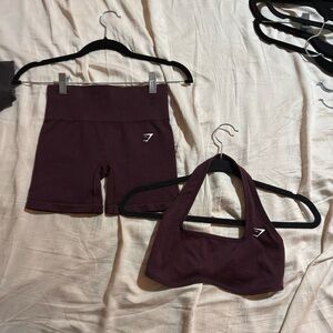 Gymshark Sports Bra and Shorts